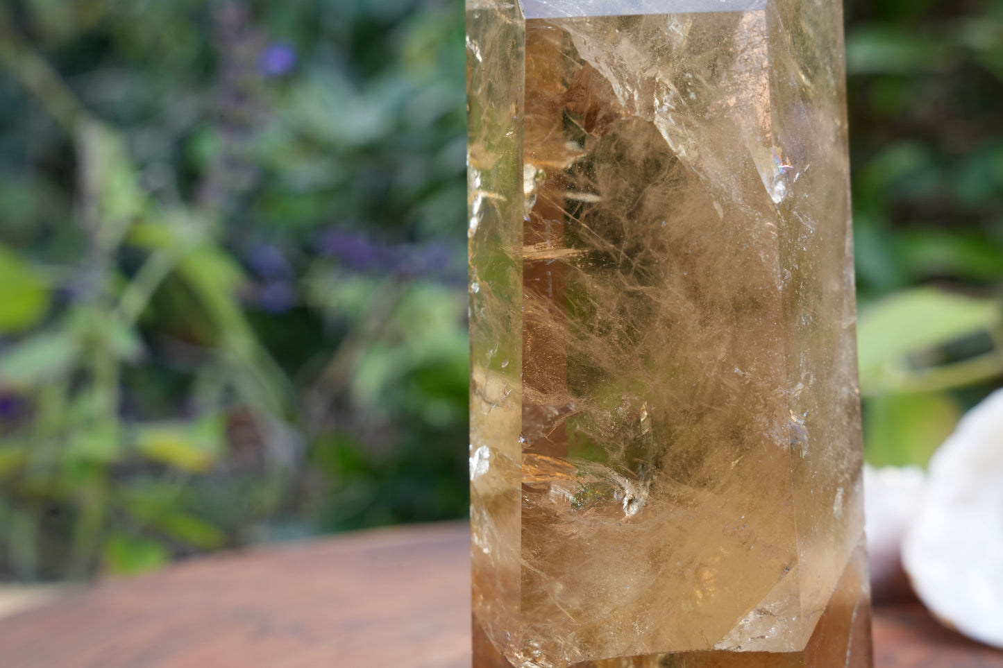 AA Grade Natural Citrine Tower | Reiki Infused