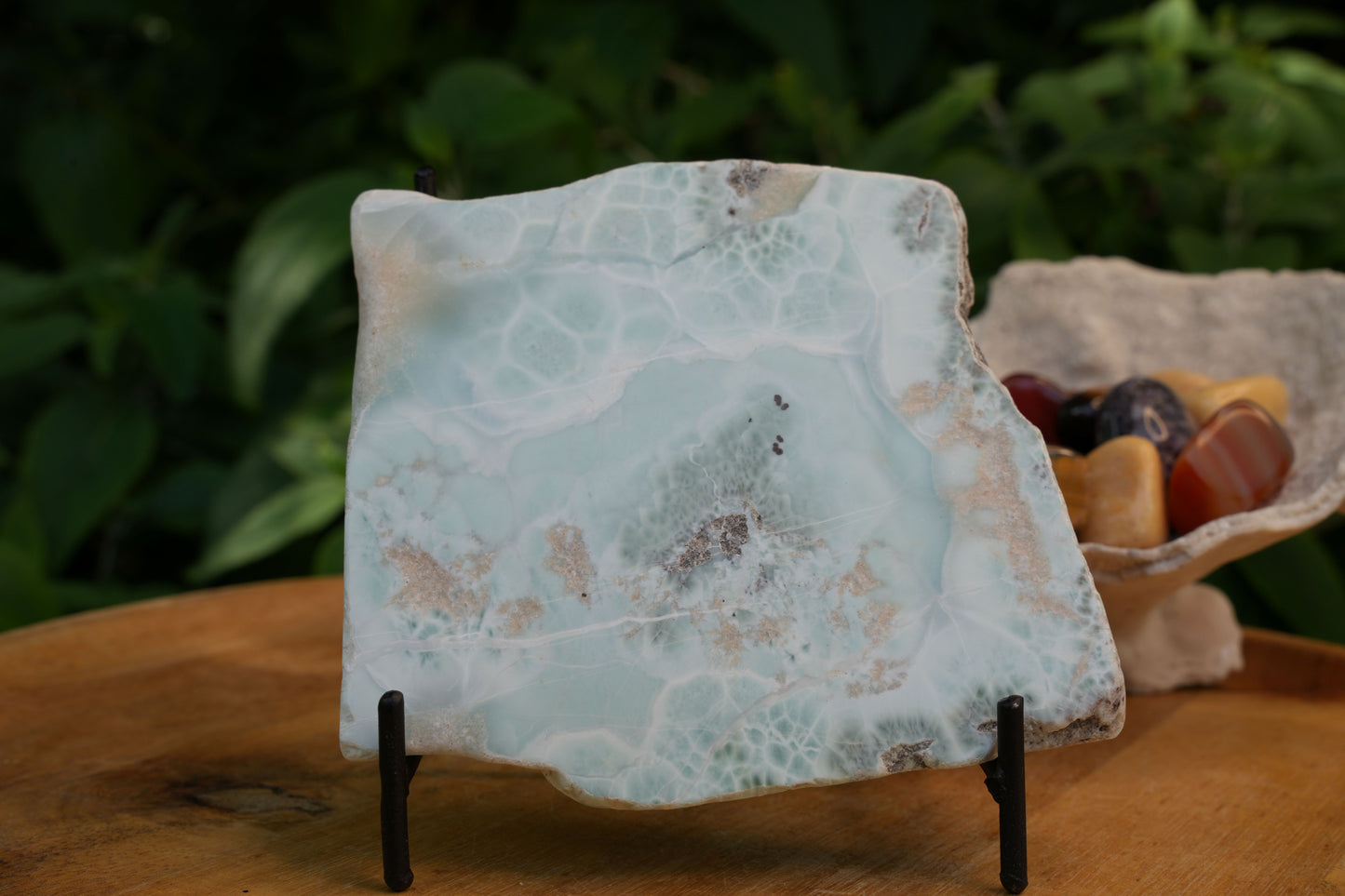 Rare Larimar Slabs | AAA Grade | Reiki Infused