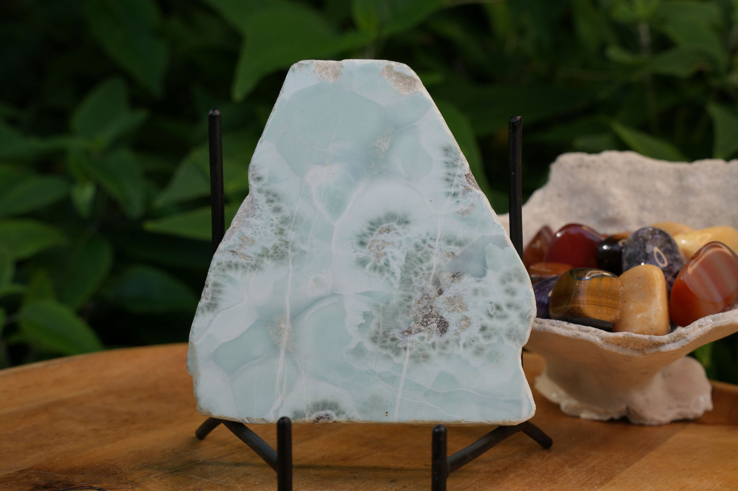 Rare Larimar Slabs | AAA Grade | Reiki Infused