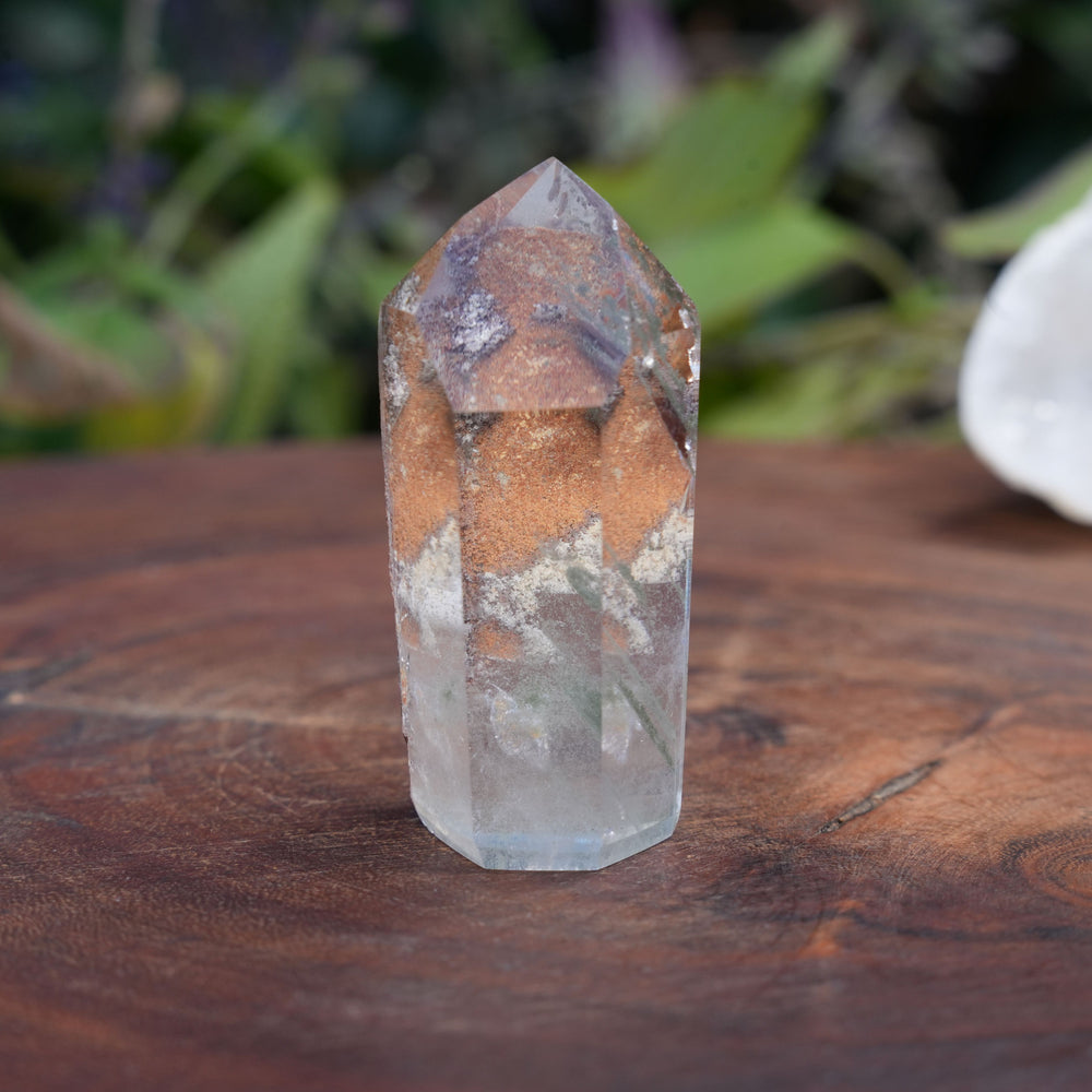 
                  
                    Small Green & Purple Garden Quartz Points | High Grade | Reiki Infused
                  
                