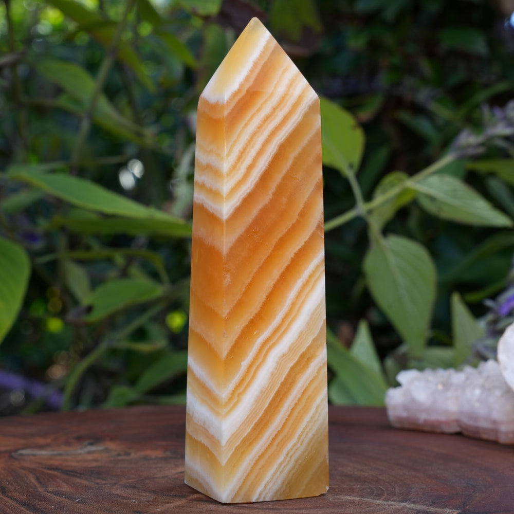 
                  
                    Large Yellow Calcite Towers | Reiki Infused
                  
                
