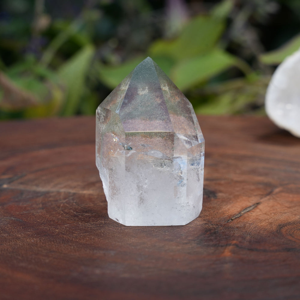 
                  
                    Small Green & Purple Garden Quartz Points | High Grade | Reiki Infused
                  
                