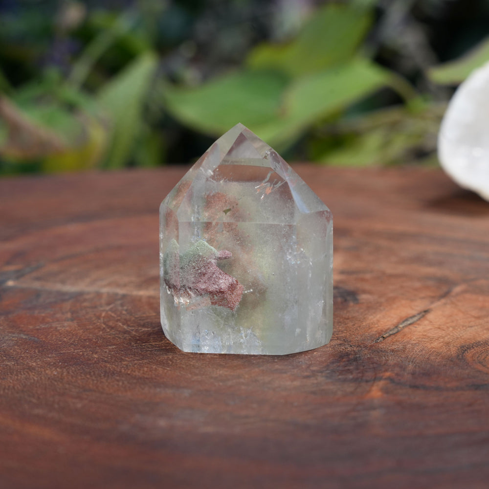 
                  
                    Small Green & Purple Garden Quartz Points | High Grade | Reiki Infused
                  
                