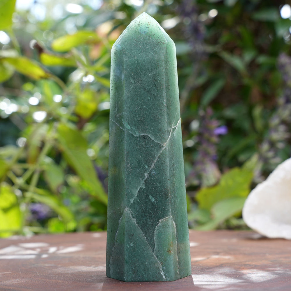 
                  
                    High Grade Green Aventurine Towers | Reiki Infused
                  
                