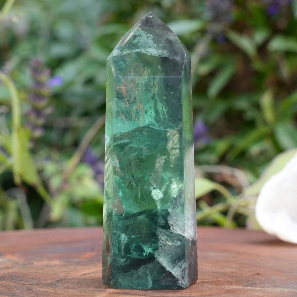 
                  
                    High Grade Fluorite Towers | Reiki Infused
                  
                