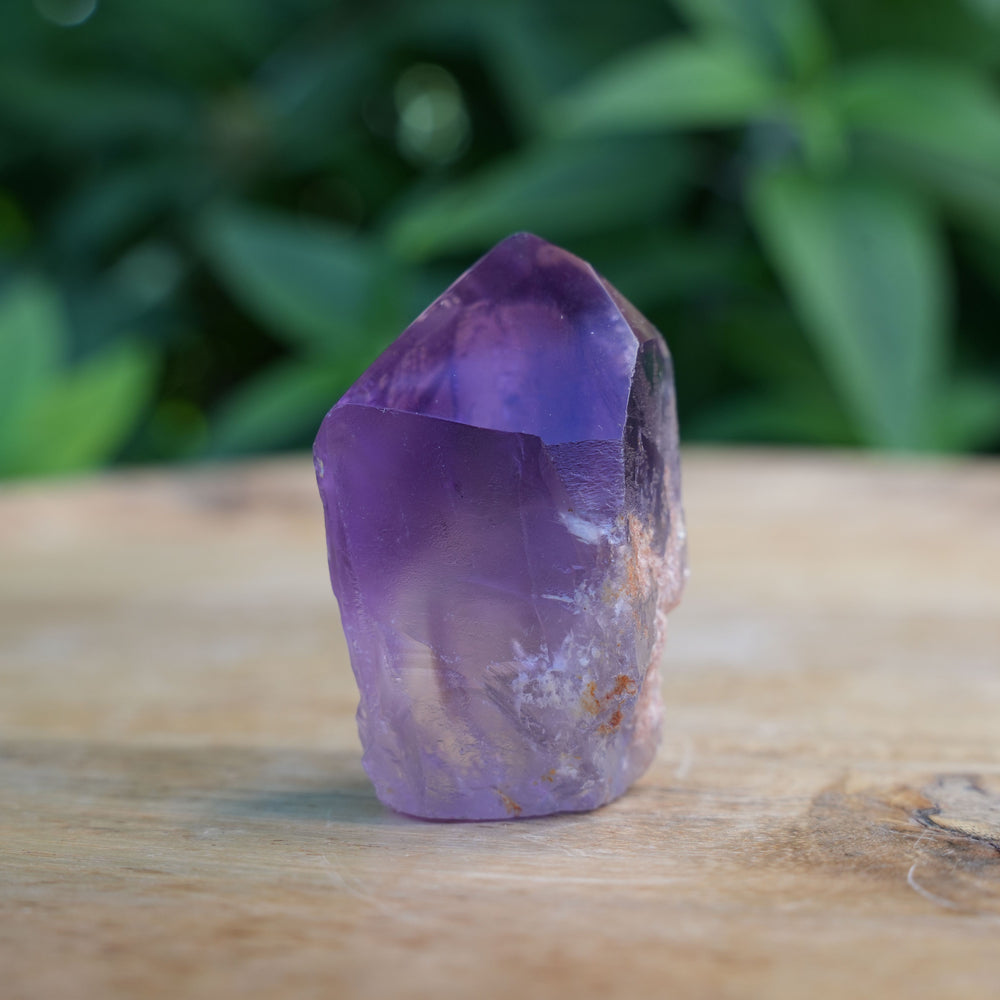 
                  
                    Amethyst Deep Purple Cut Base Towers | High Quality | Reiki Infused
                  
                