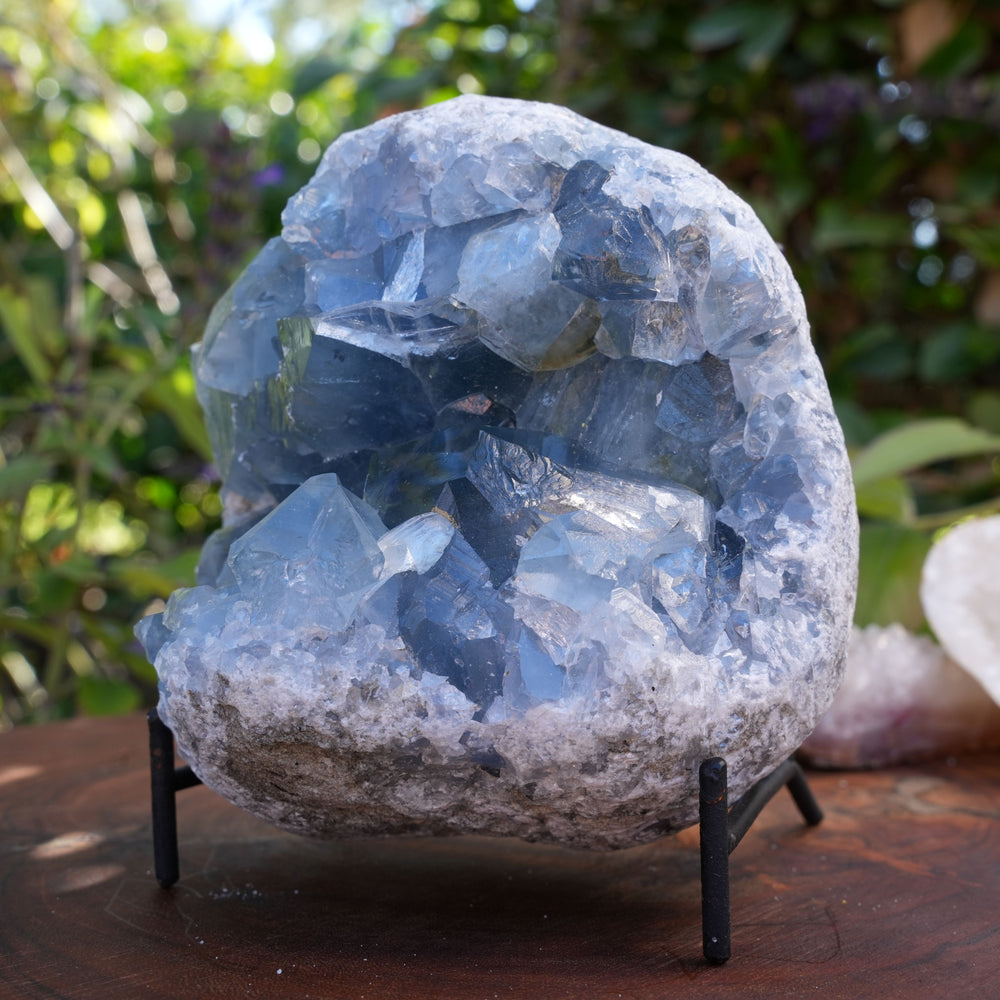 High Quality Celestite Clusters | Reiki Infused
