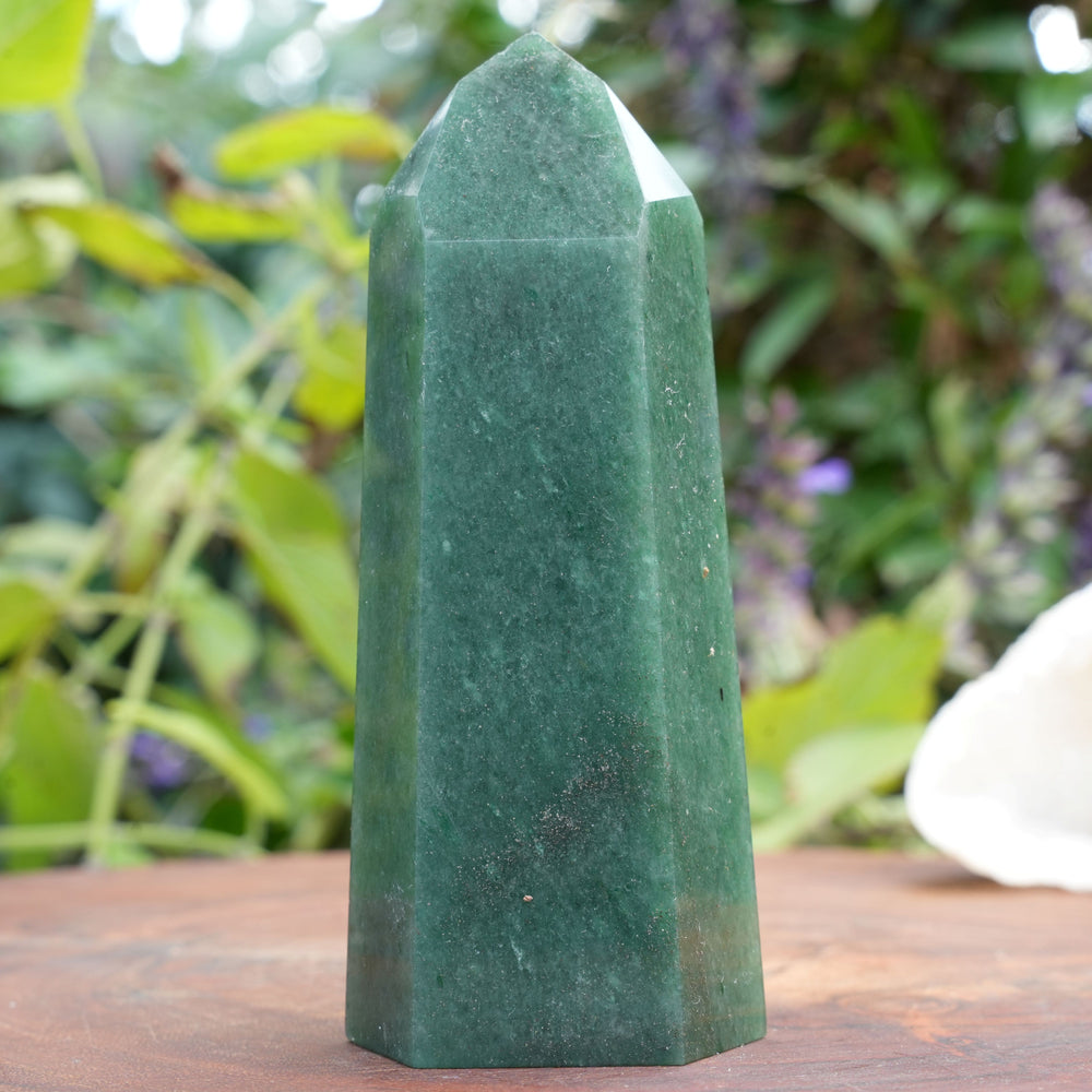 High Grade Green Aventurine Towers | Reiki Infused