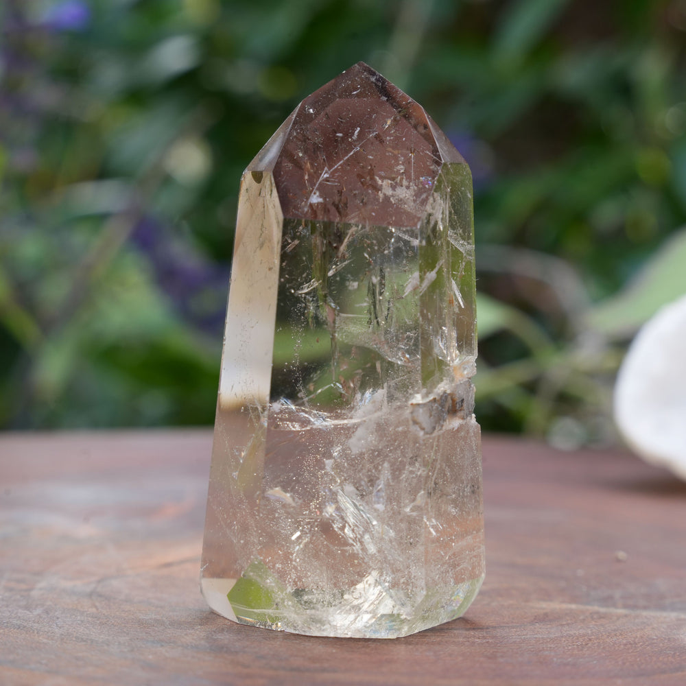 AA+ Grade Natural Smoky Citrine Towers | Reiki Infused
