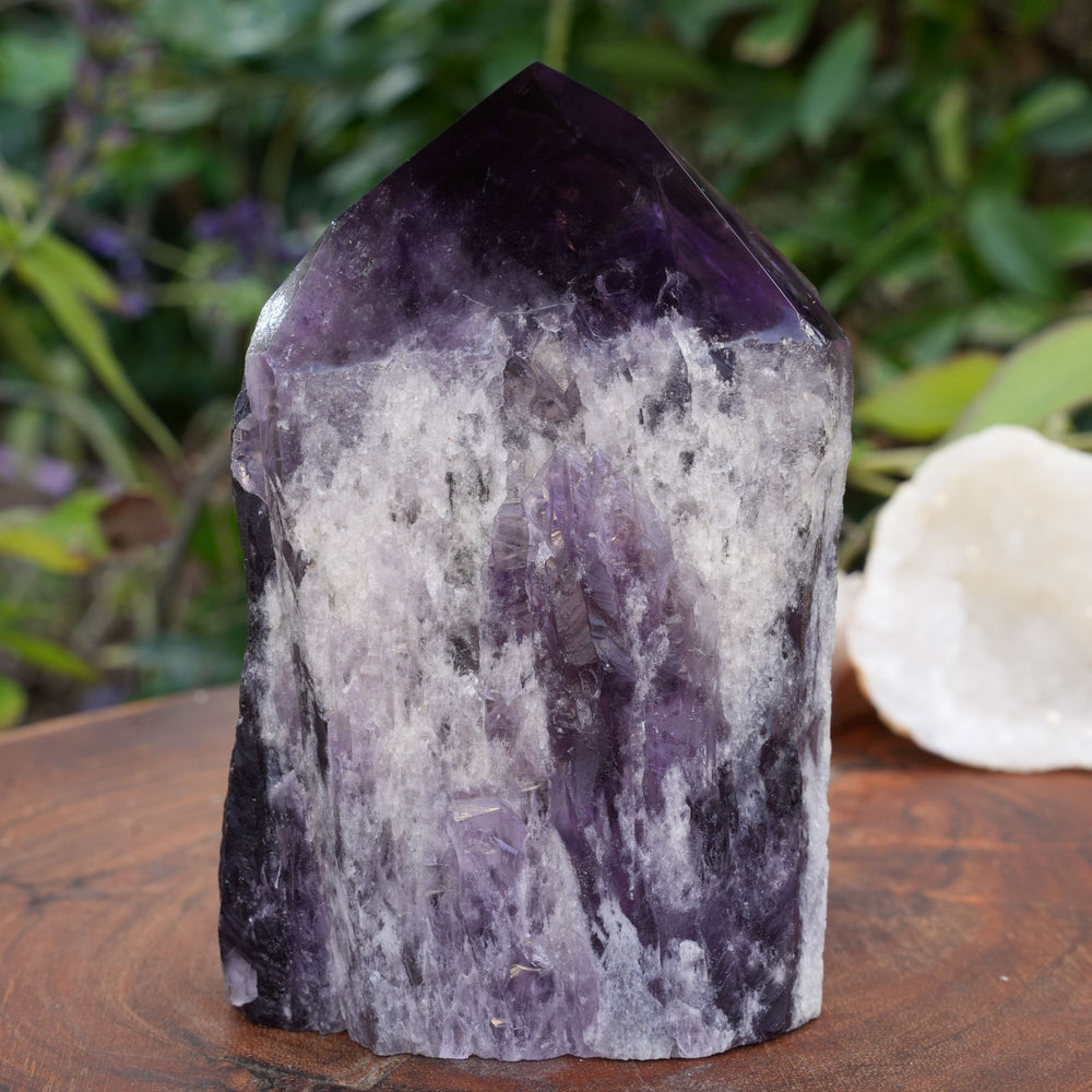 Large High Quality Amethyst Cut Base | Reiki Infused