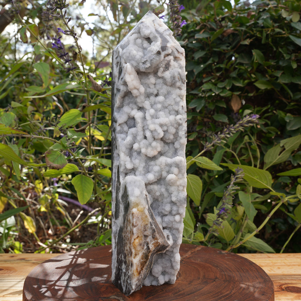 Large Stalactite Druzy Tower | Reiki Infused