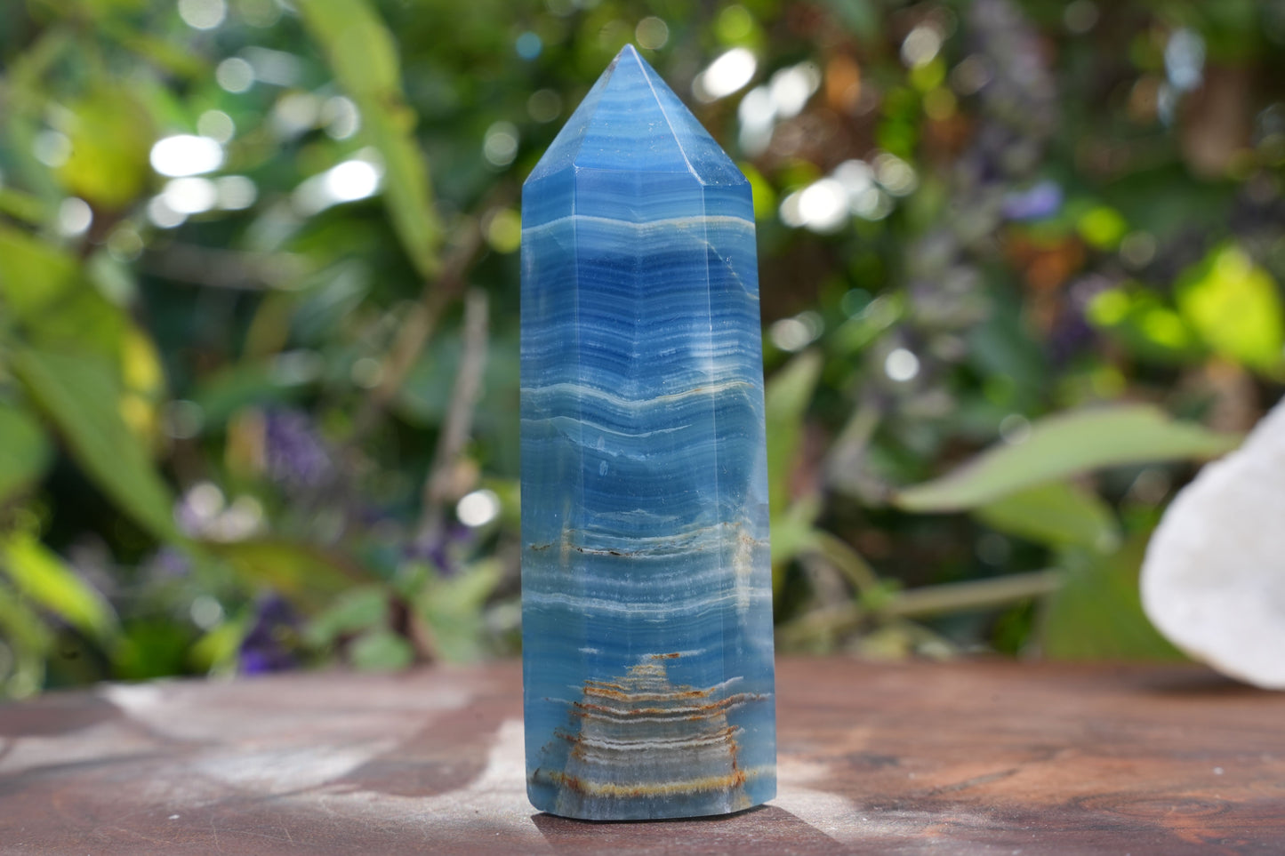 Blue Onyx Points | Reiki Infused