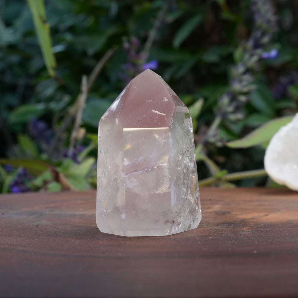 Rare Small Pink Lithium Towers | Reiki Infused