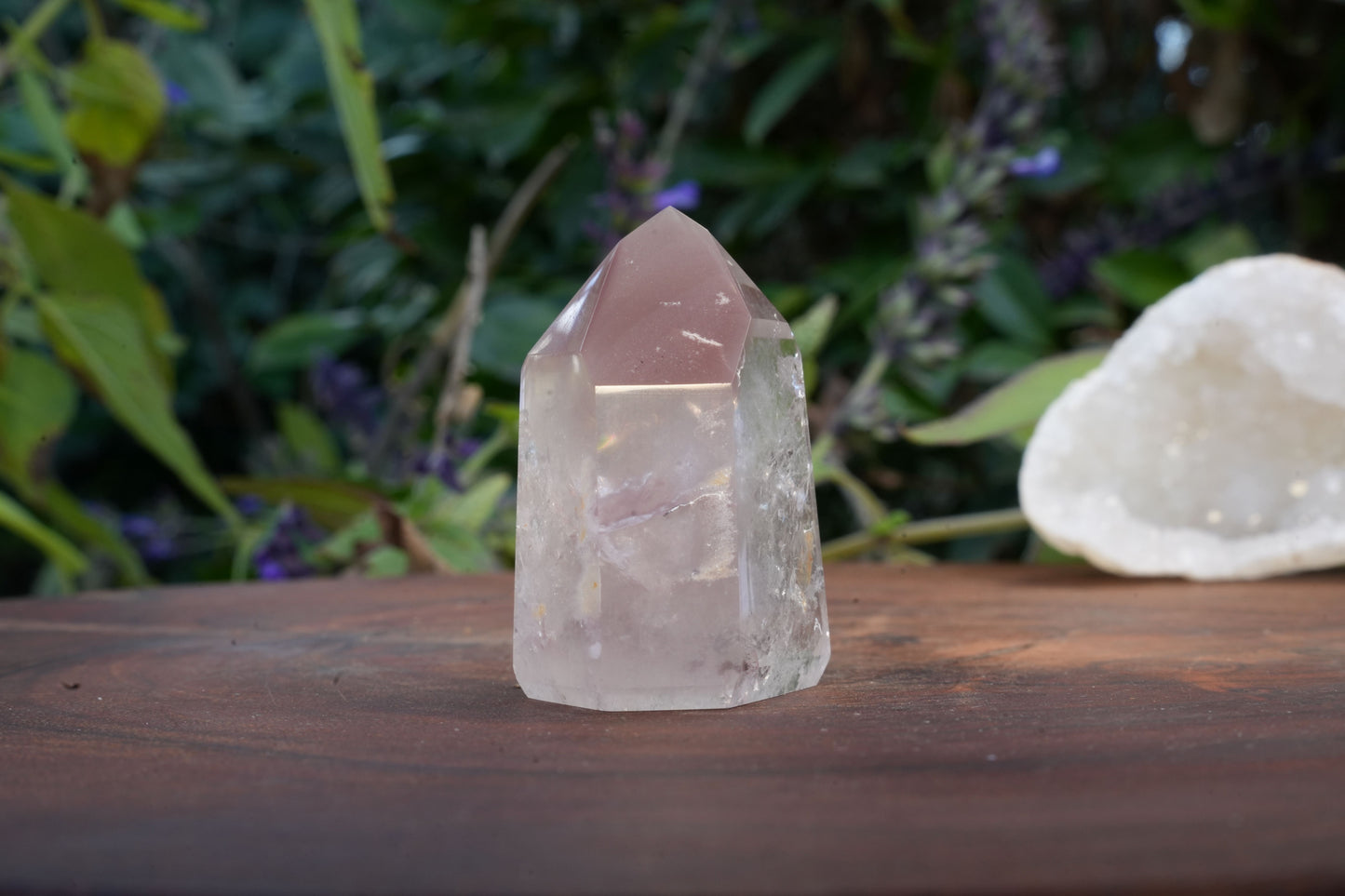 Rare Small Pink Lithium Towers | Reiki Infused