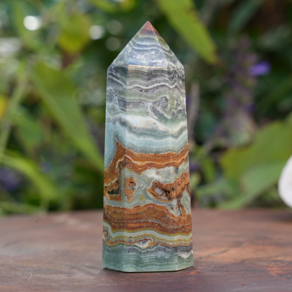 Green Onyx Towers | Reiki Infused