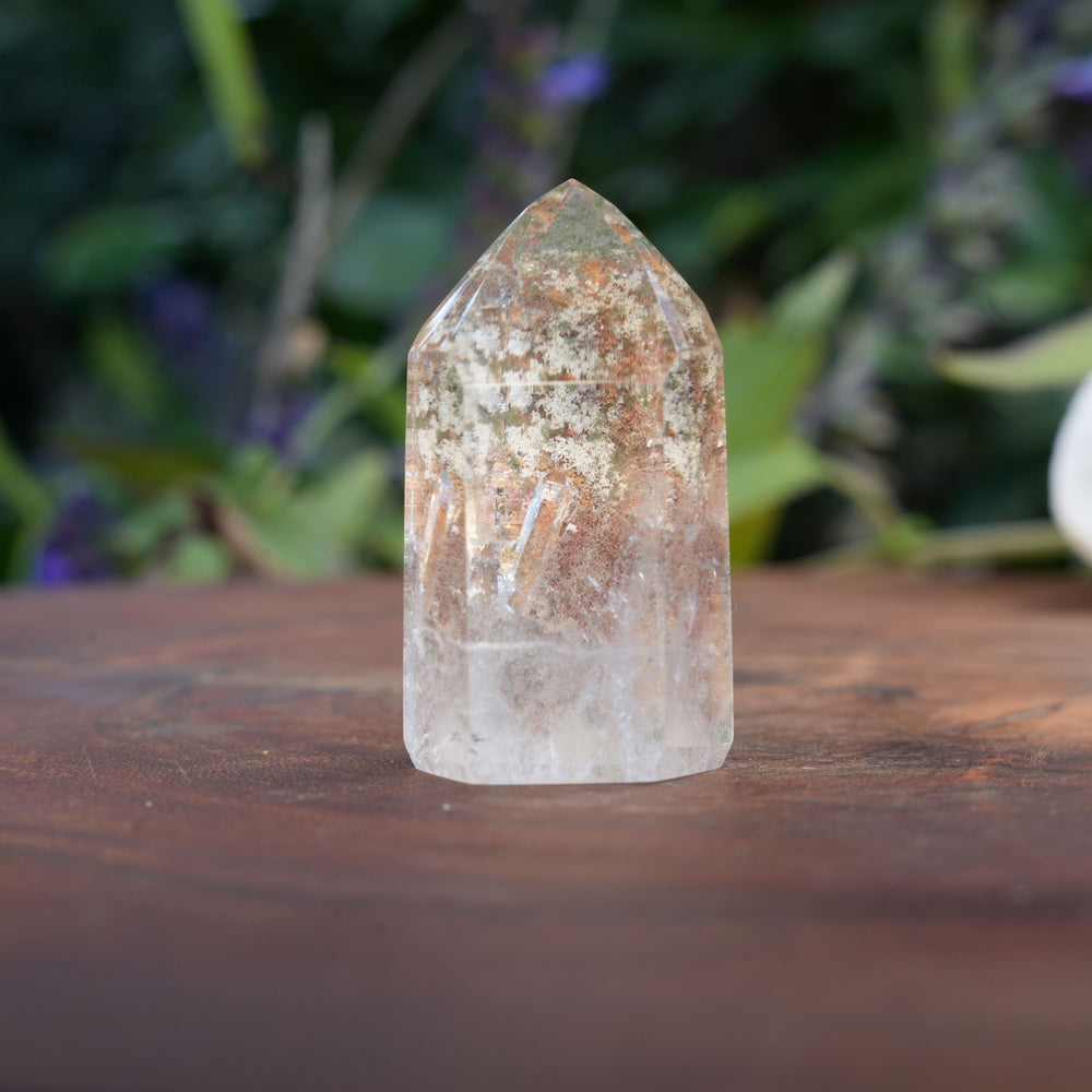 Mini High Grade White Garden Quartz Towers | Reiki Infused