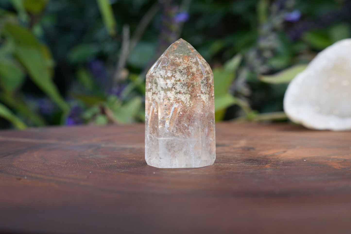 Mini High Grade White Garden Quartz Towers | Reiki Infused