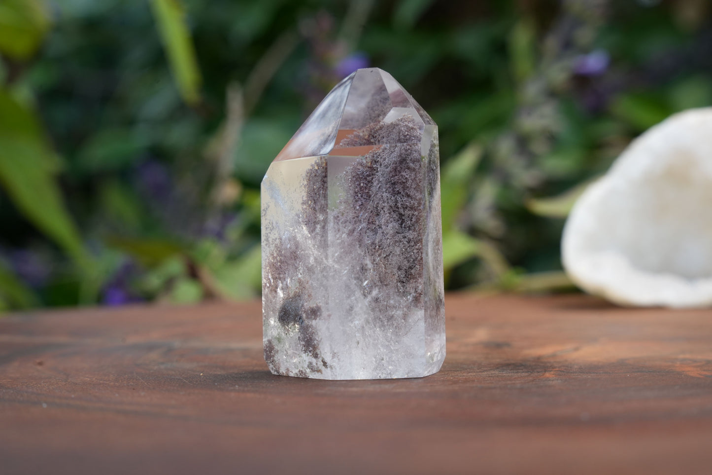 Small Purple Garden Quarts Towers | High Grade | Reiki Infused