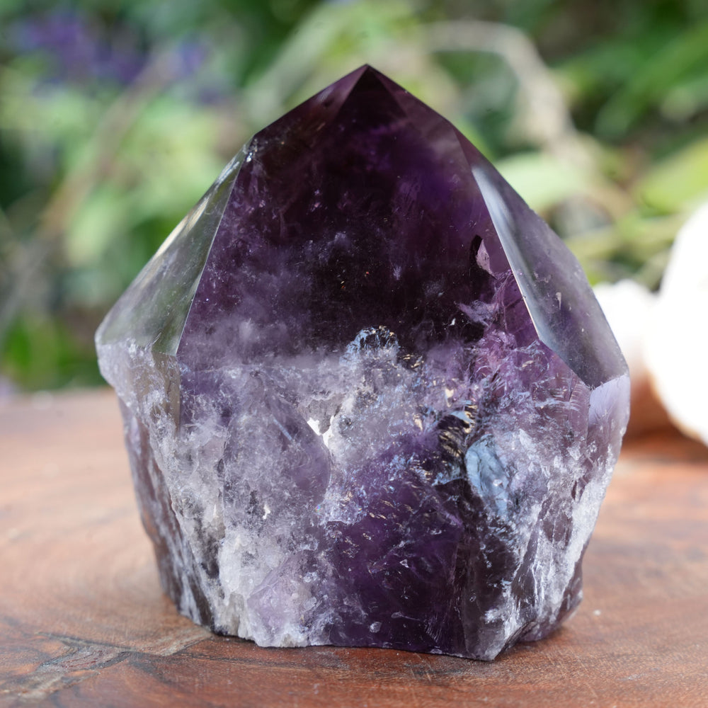 High Quality Amethyst Cut Base | Reiki Infused