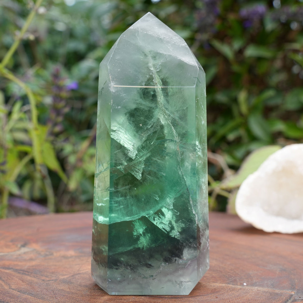 High Grade Fluorite Towers | Reiki Infused