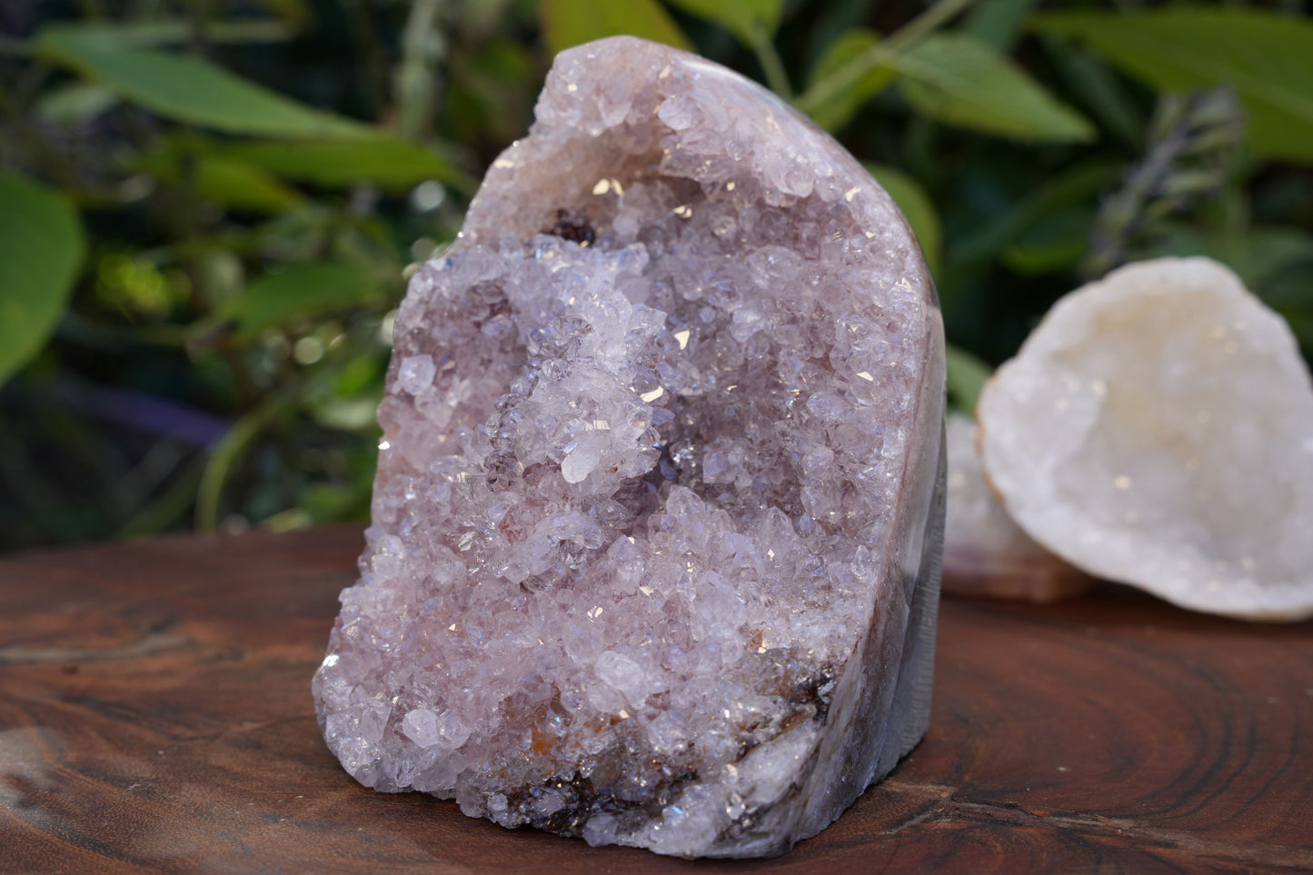 Pink Amethyst Cluster Freeforms | Reiki Infused