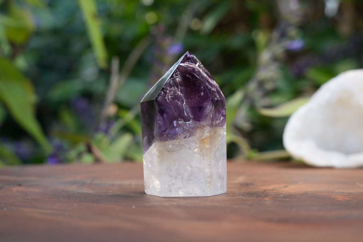 Small Amethyst Dream Coat Lemurian Towers| Reiki Infused