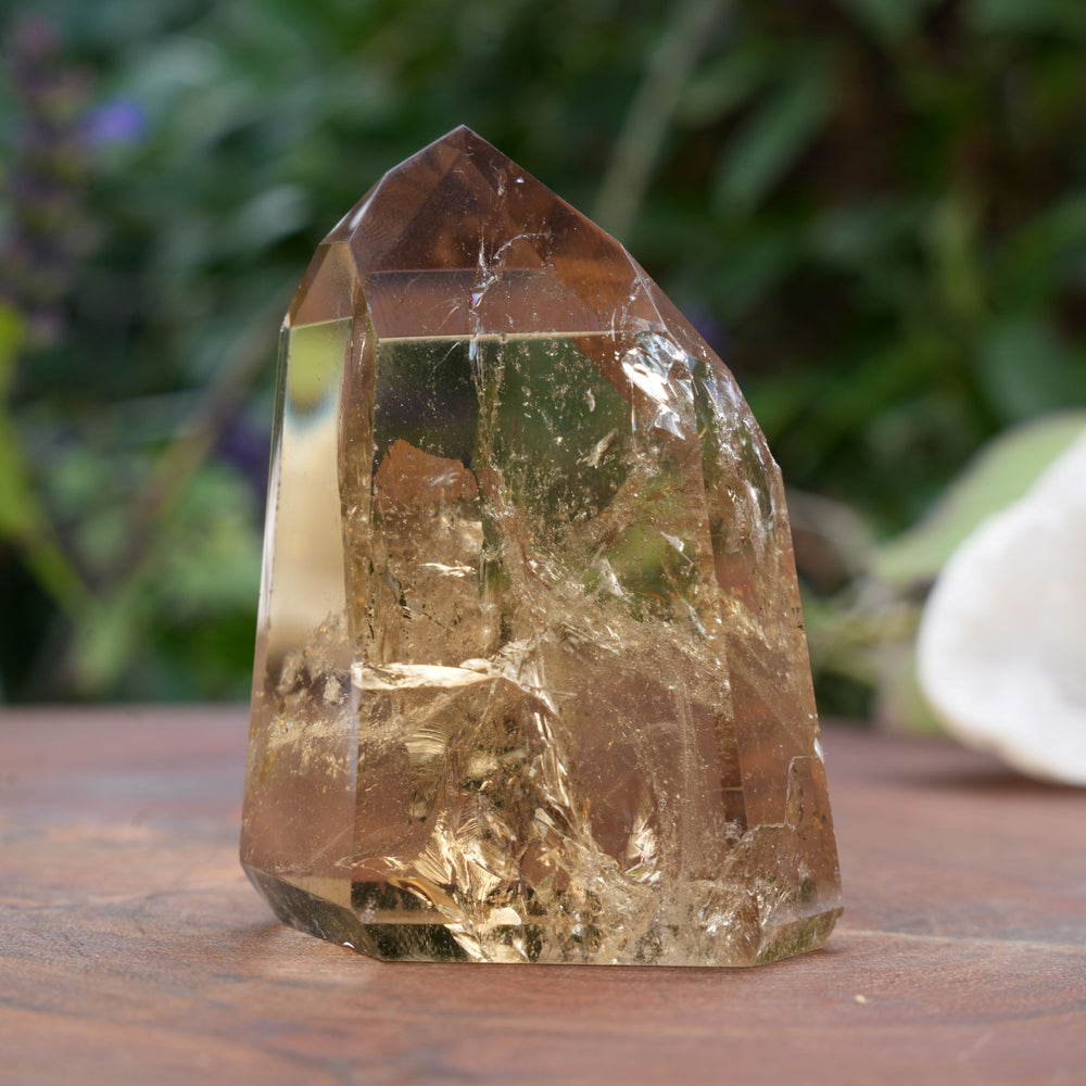 AA+ Grade Natural Citrine Towers | Reiki Infused