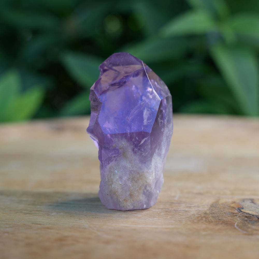 
                  
                    Amethyst Deep Purple Cut Base Towers | High Quality | Reiki Infused
                  
                