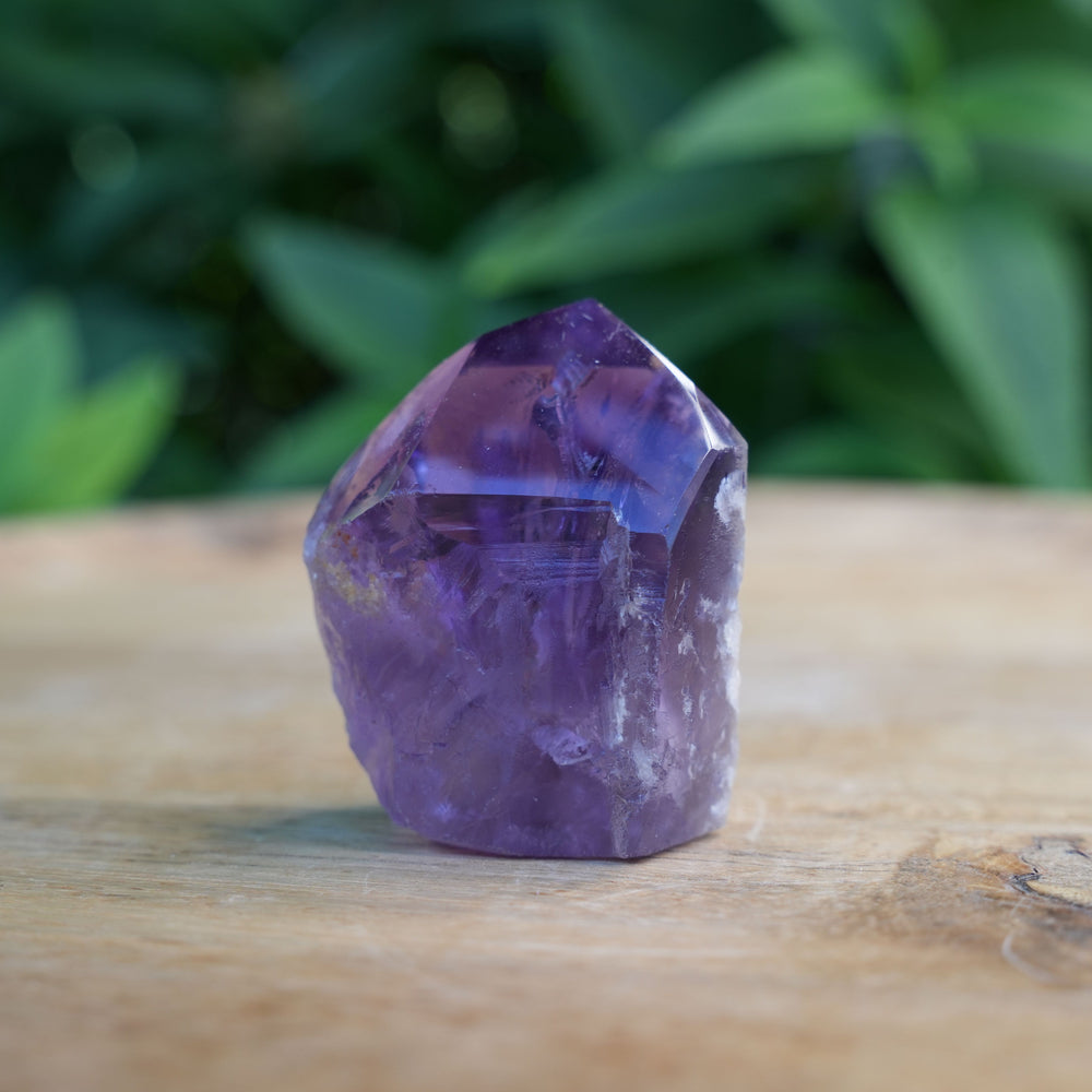 
                  
                    Amethyst Deep Purple Cut Base Towers | High Quality | Reiki Infused
                  
                