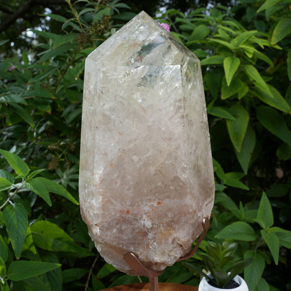 
                  
                    Giant Natural Citrine Generator | With Rose Gold Stand | Reiki Infused
                  
                