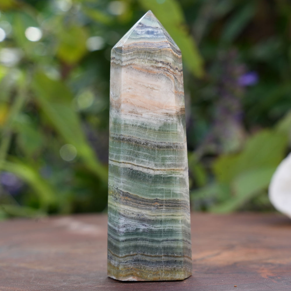 Green Onyx Towers | Reiki Infused