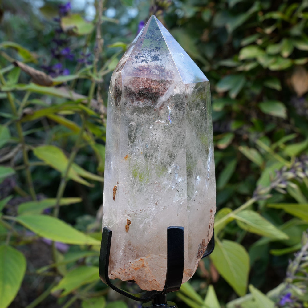Garden Quartz on Stand | Reiki Infused