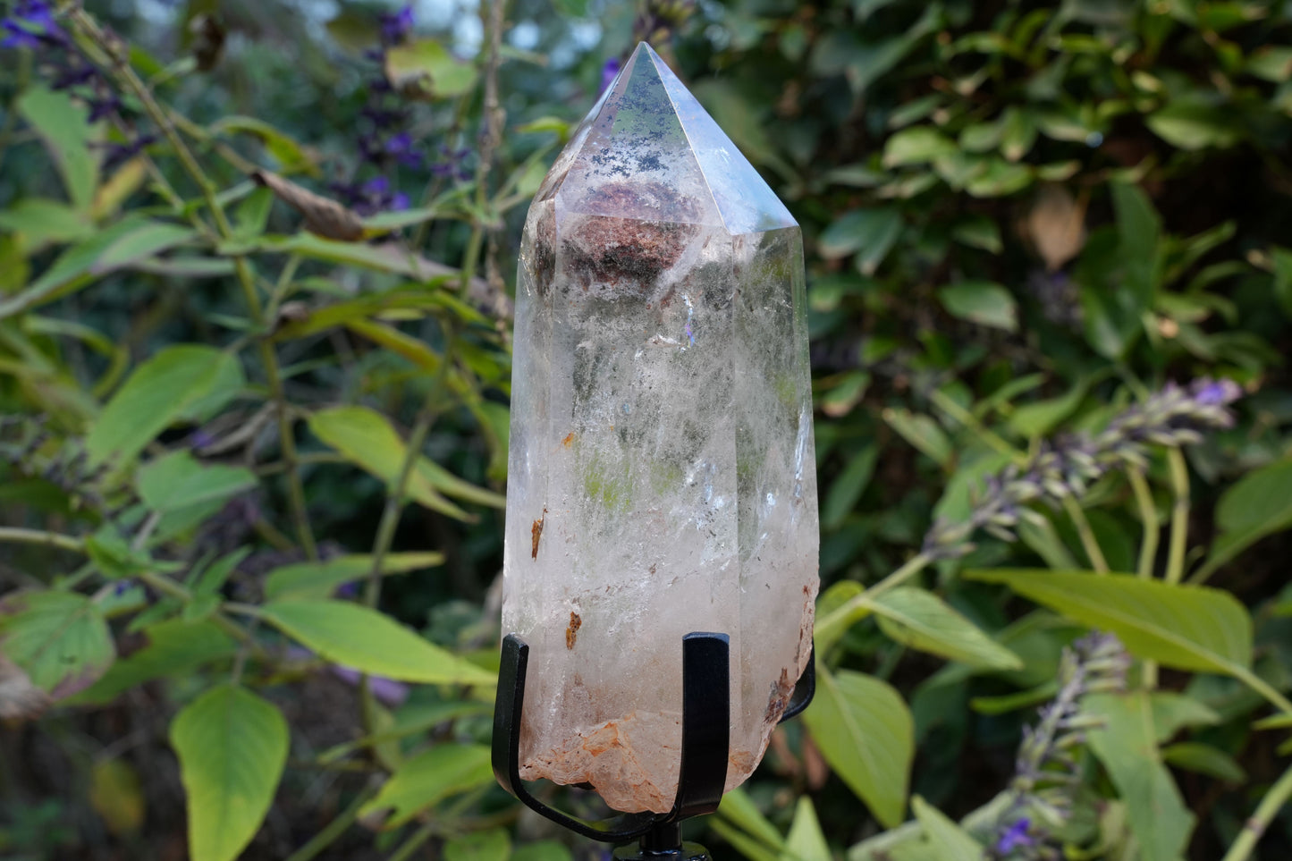 Garden Quartz on Stand | Reiki Infused