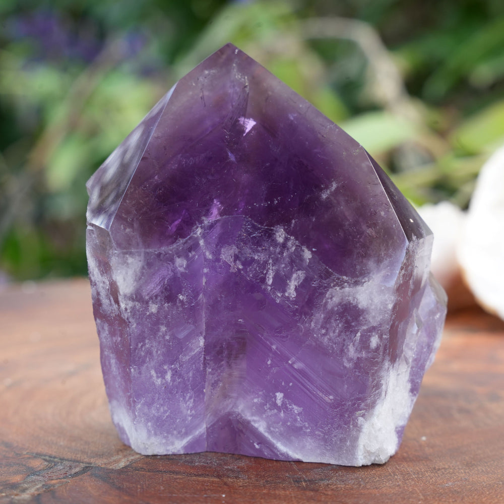 High Quality Amethyst Cut Base | Reiki Infused