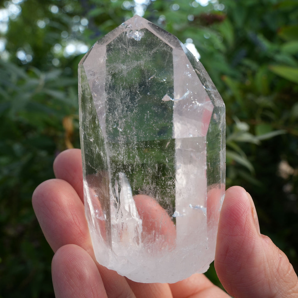 
                  
                    High Grade | Diamantina Quartz Points with Raw Bottom | Reiki Infused
                  
                