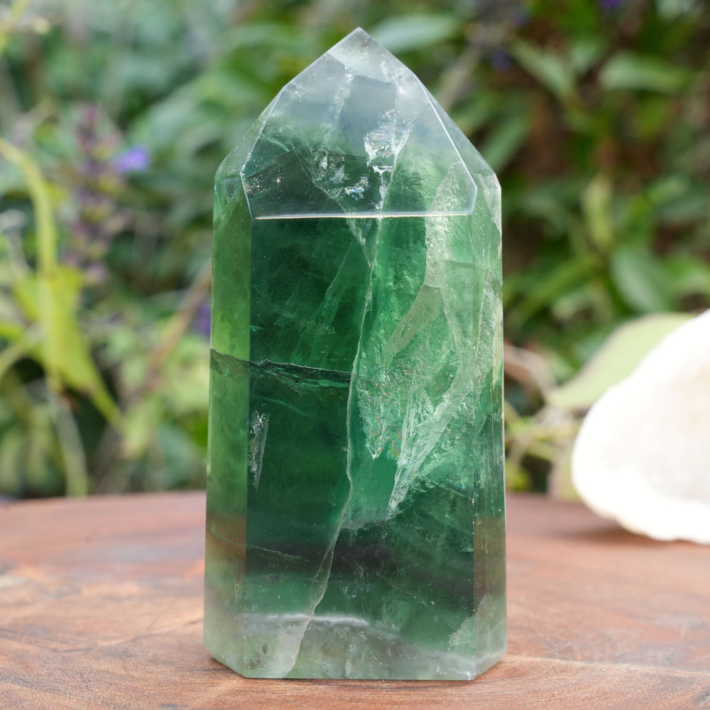 High Grade Fluorite Towers | Reiki Infused