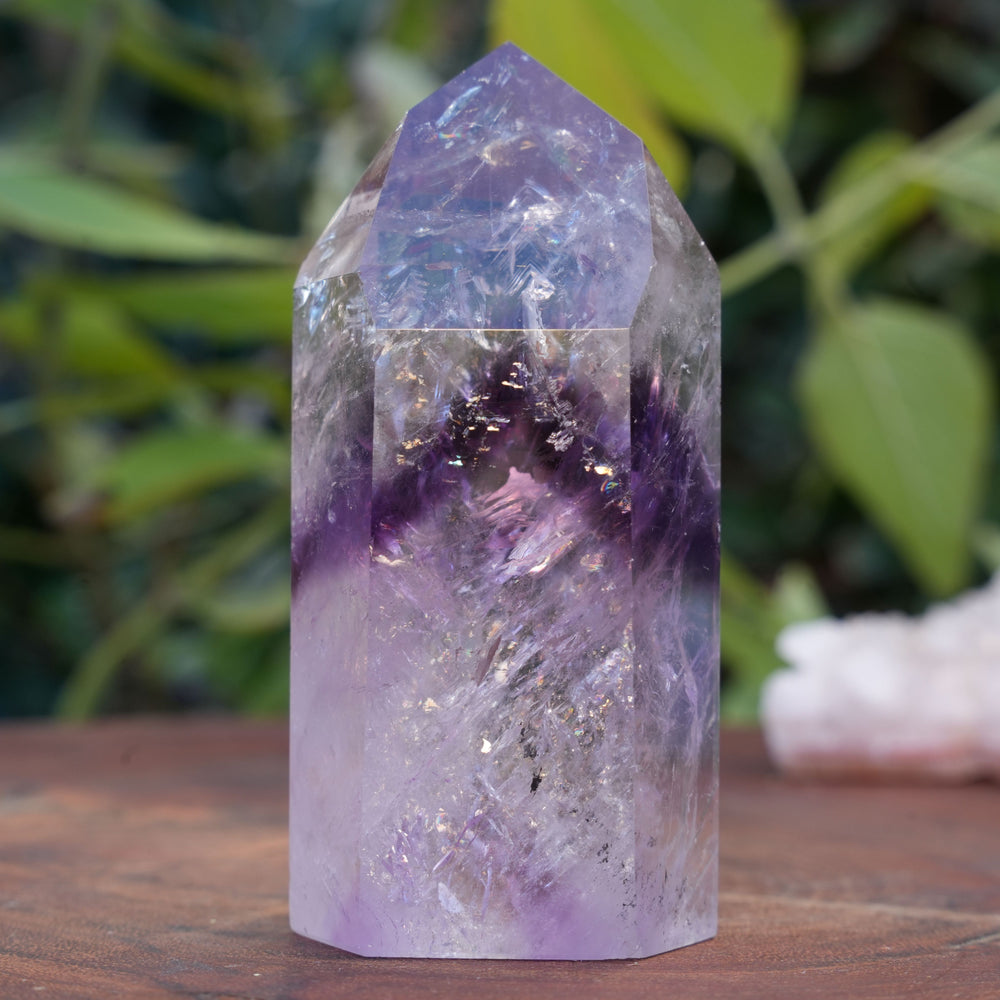 High Grade Phantom Amethyst Towers | Reiki Infused