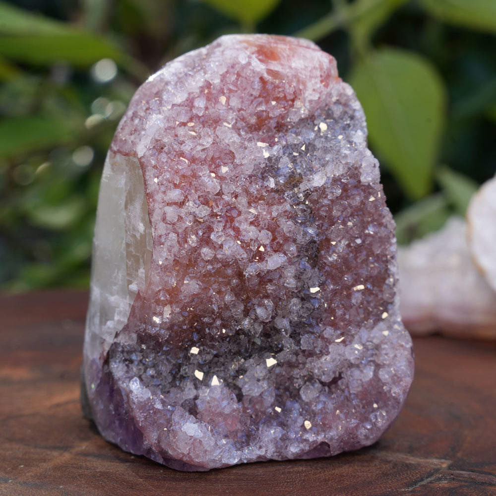Pink Amethyst Cluster Freeforms | Reiki Infused