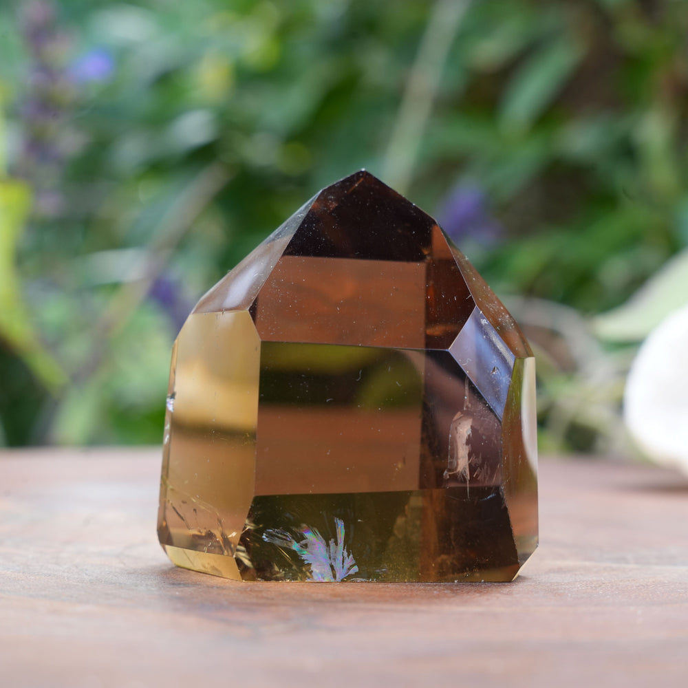 AA+ Grade Natural Smoky Citrine Towers | Reiki Infused