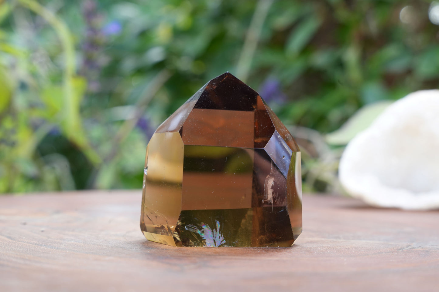AA+ Grade Natural Smoky Citrine Towers | Reiki Infused