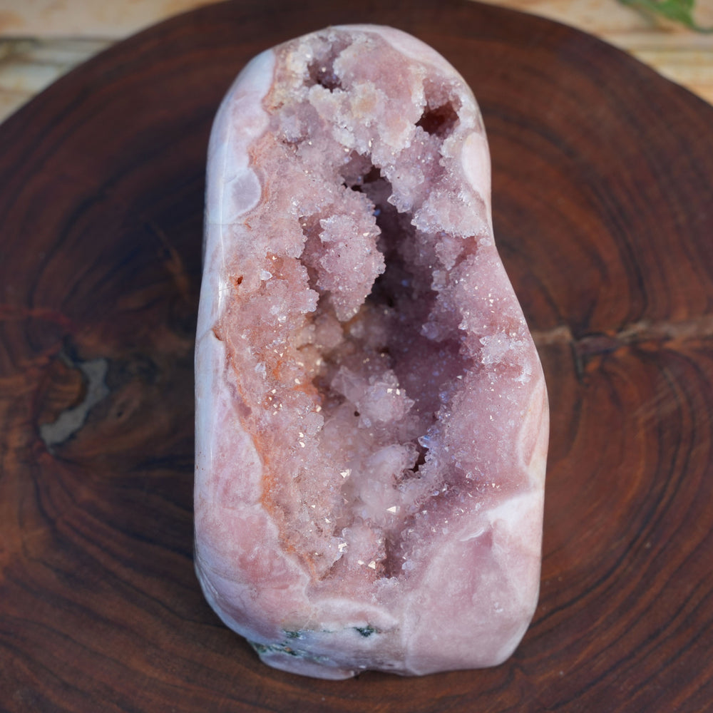 AA Grade Druzy Pink Amethyst Freeform | Reiki Infused