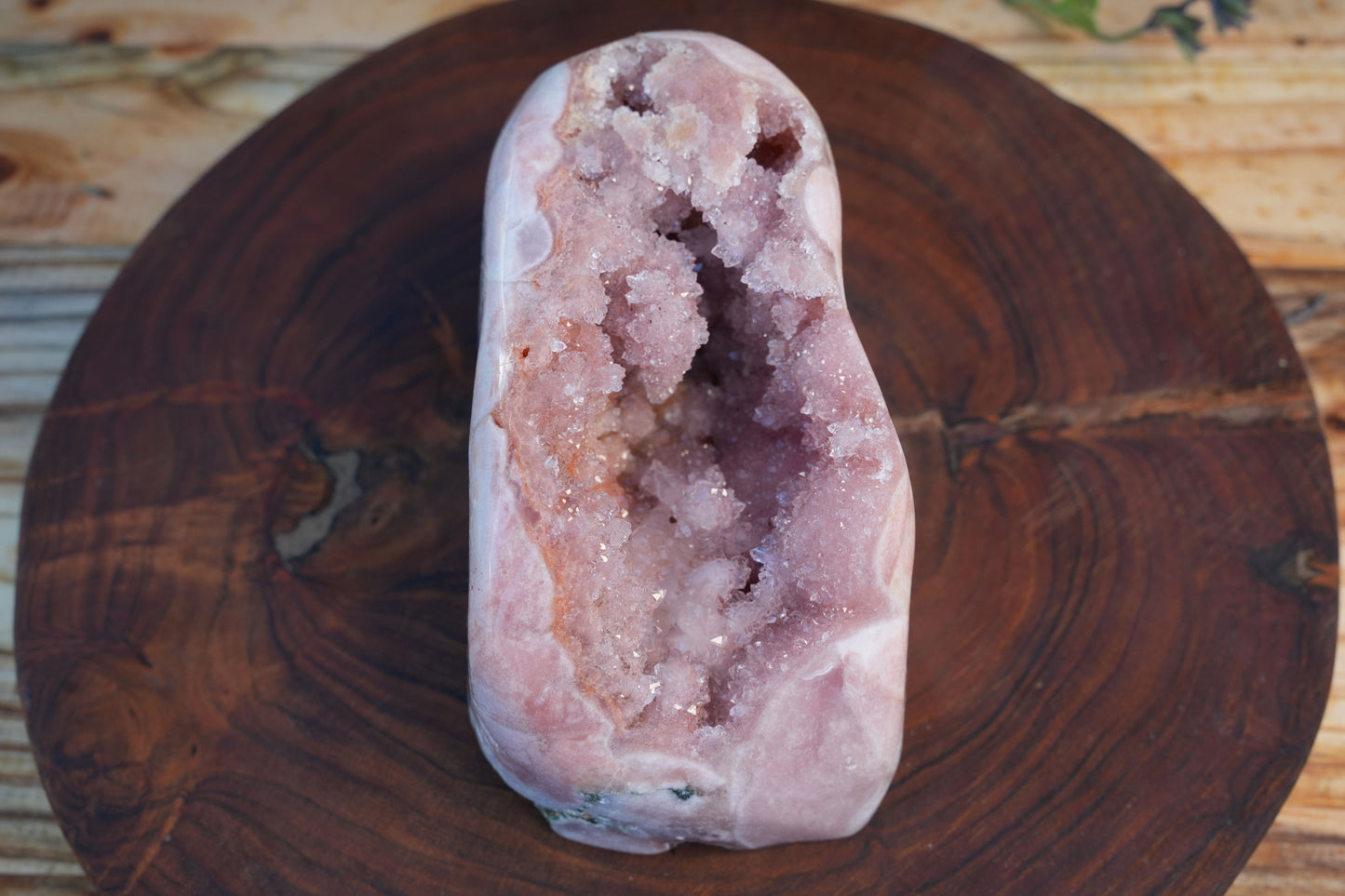 AA Grade Druzy Pink Amethyst Freeform | Reiki Infused