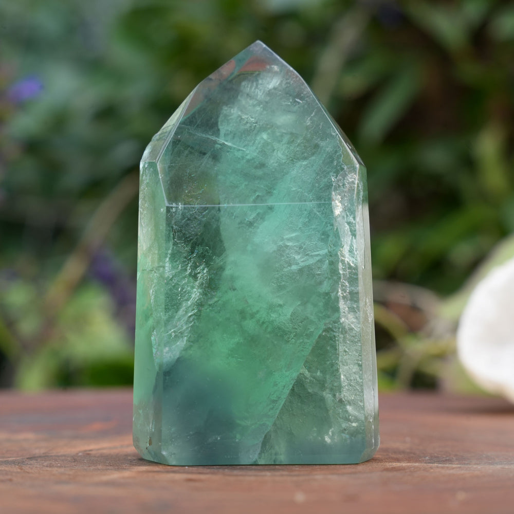 Small High Grade Fluorite Towers | Reiki Infused