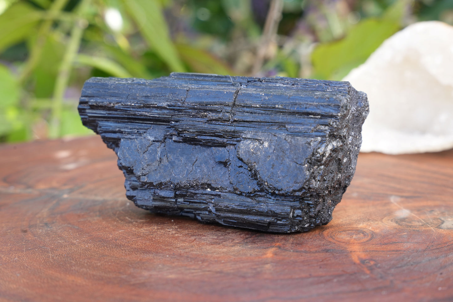 Raw Black Tourmaline Chunks | Reiki Infused