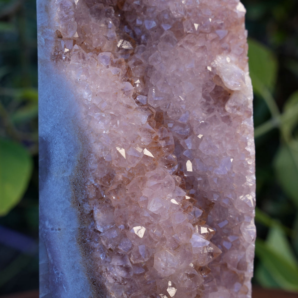
                  
                    High Grade Druzy Pink Amethyst Tower | Reiki Infused
                  
                