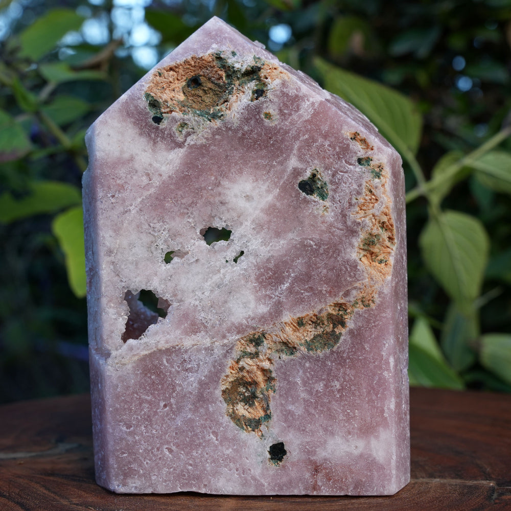 
                  
                    High Grade Druzy Pink Amethyst Tower | Reiki Infused
                  
                