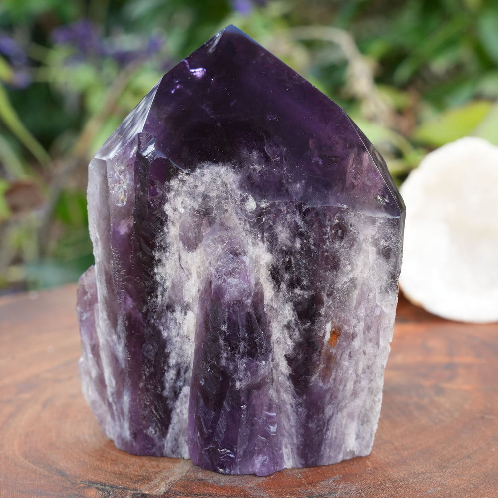 
                  
                    Large High Quality Amethyst Cut Base | Reiki Infused
                  
                