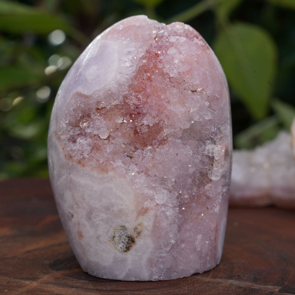 
                  
                    Pink Amethyst Cluster Freeforms | Reiki Infused
                  
                