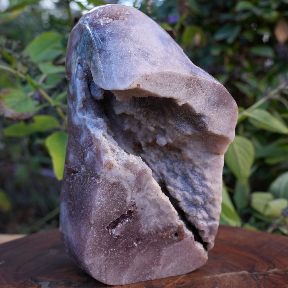
                  
                    AAA Large Grade Druzy Pink Amethyst Freeform | Reiki Infused
                  
                