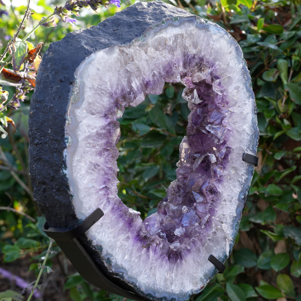 
                  
                    Large High Quality Amethyst Portal on Stand | Reiki Infused
                  
                
